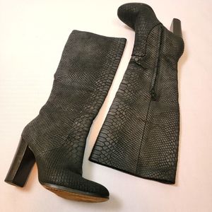Michael Michael Kors Snake Tall Heel Boots